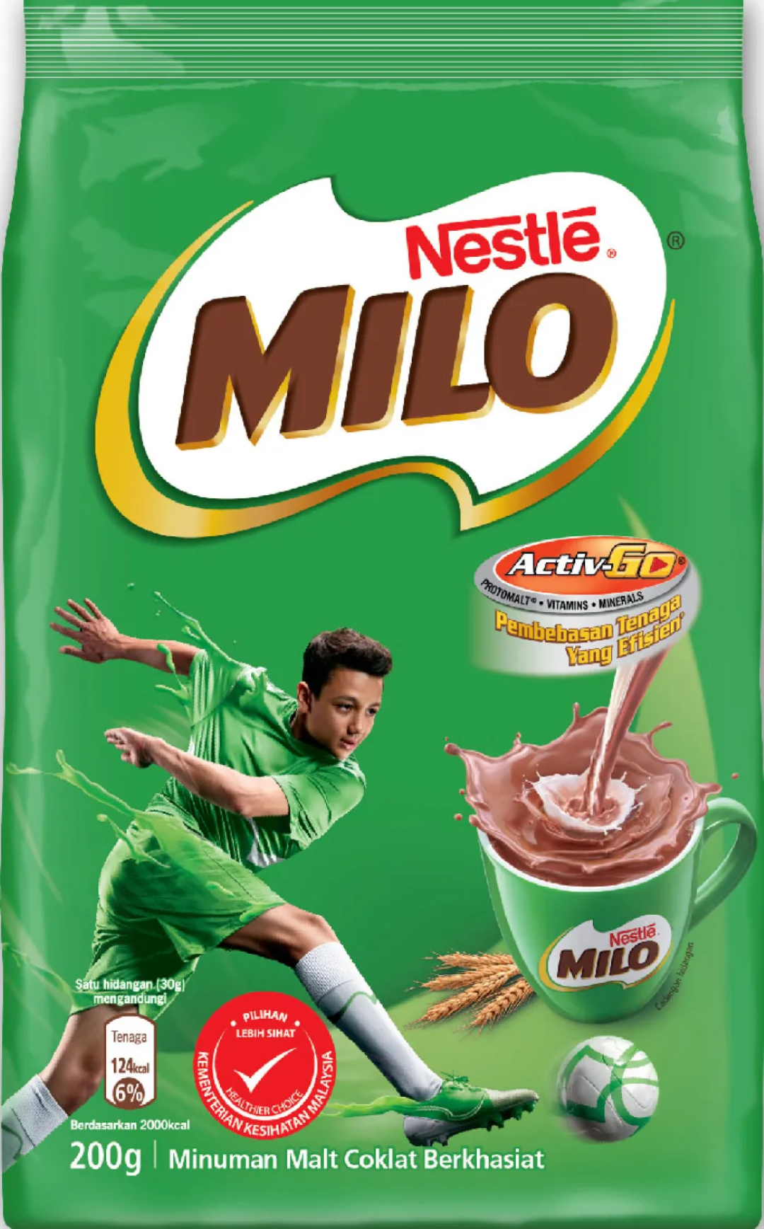 MILO ACTIVE-GO SOFT PACK 200G